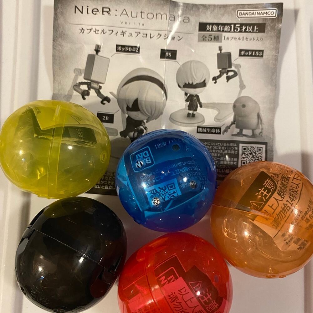 Japan Import Nier: Automata Gashapon Mini Figures